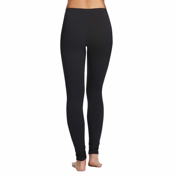 NWT 2 pack BLACK Ultra-Soft Lightweight Leggings - Picture 3 of 4